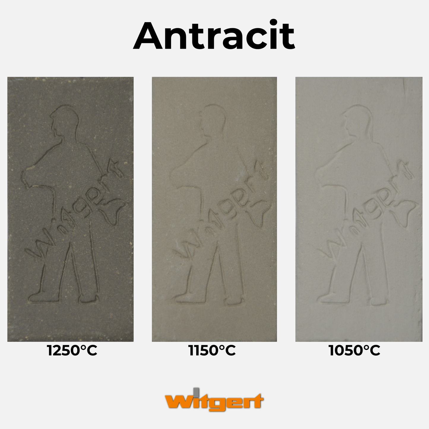 Antracit grå lera utan chamotte