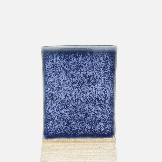 Sea blue powder glaze, glossy blue effect glaze