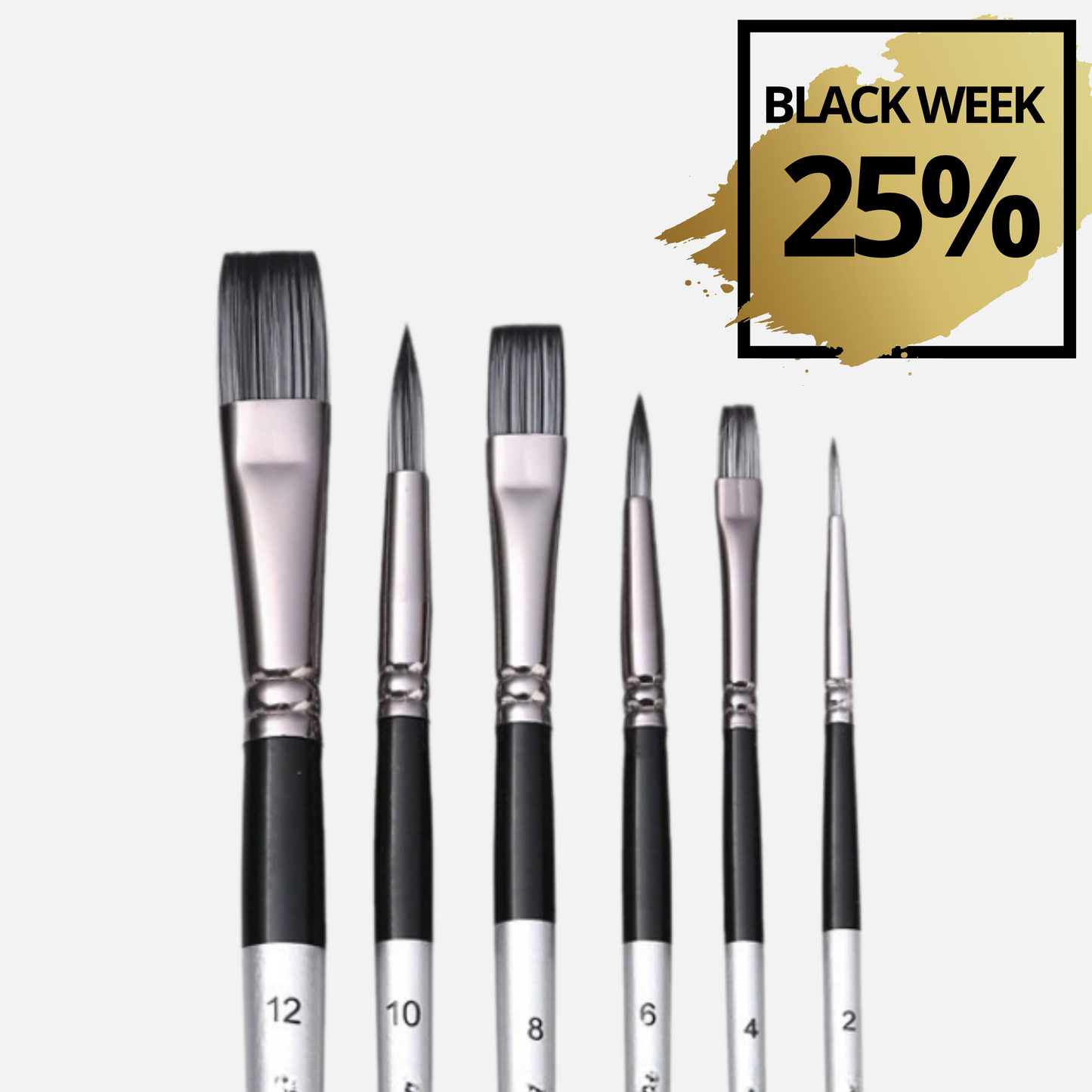 Penslar för vattenfärg och hobbyfärg