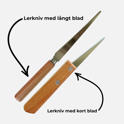 Lerkniv med kort blad