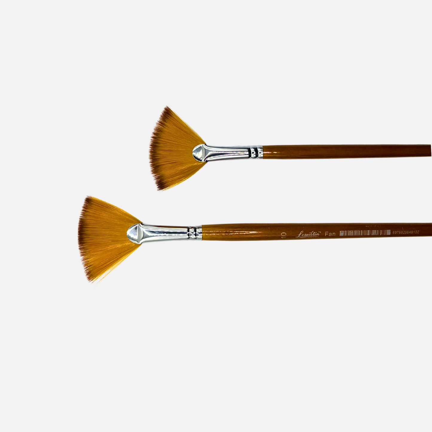 Solfjäderpensel för penselglasyr