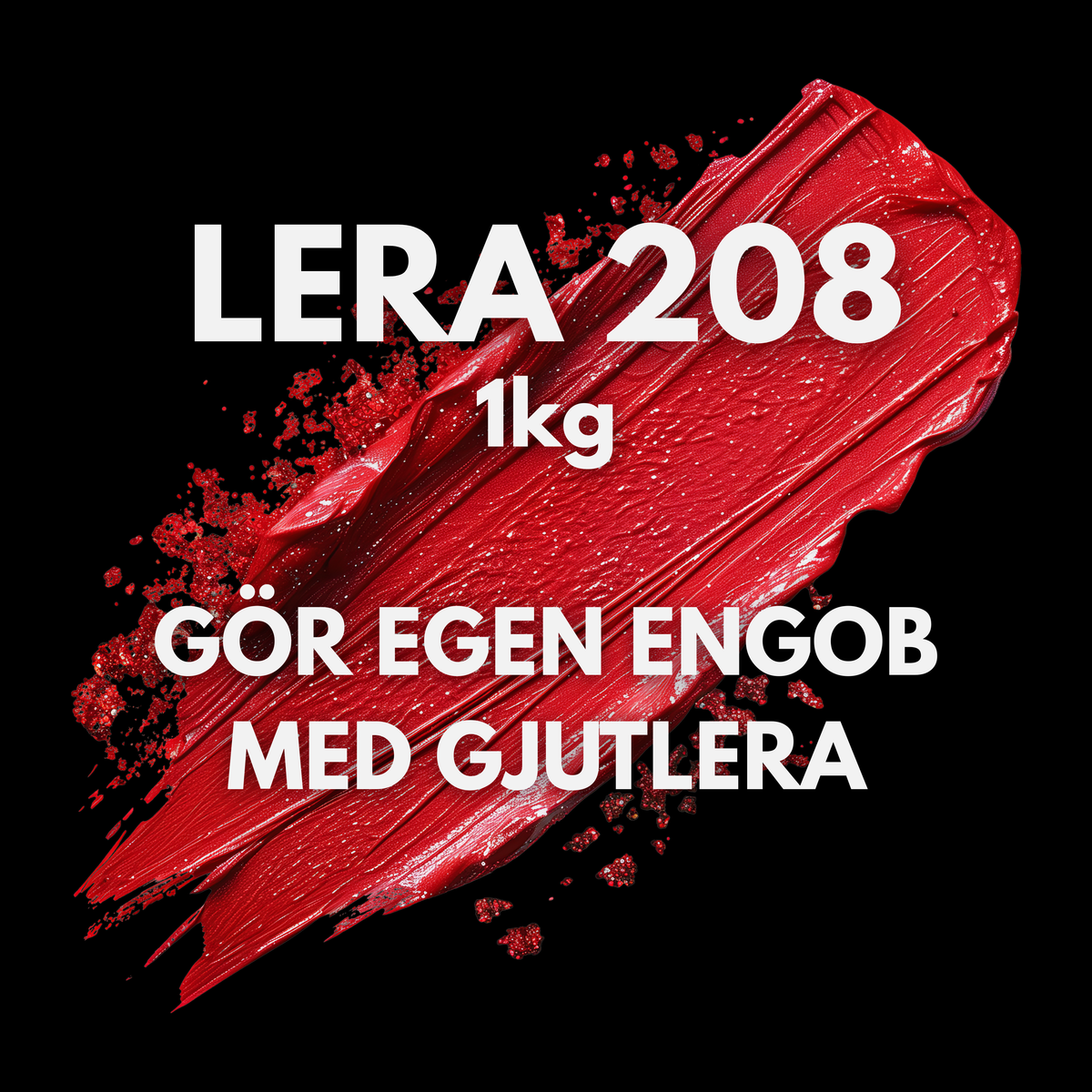 208 Ljus gjutlera, 1kg för engob