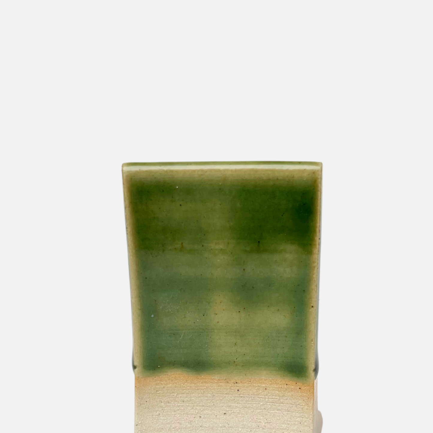 Green powder glaze, glossy green effect glaze