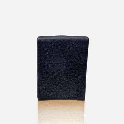 Blackbird powder glaze, black matt