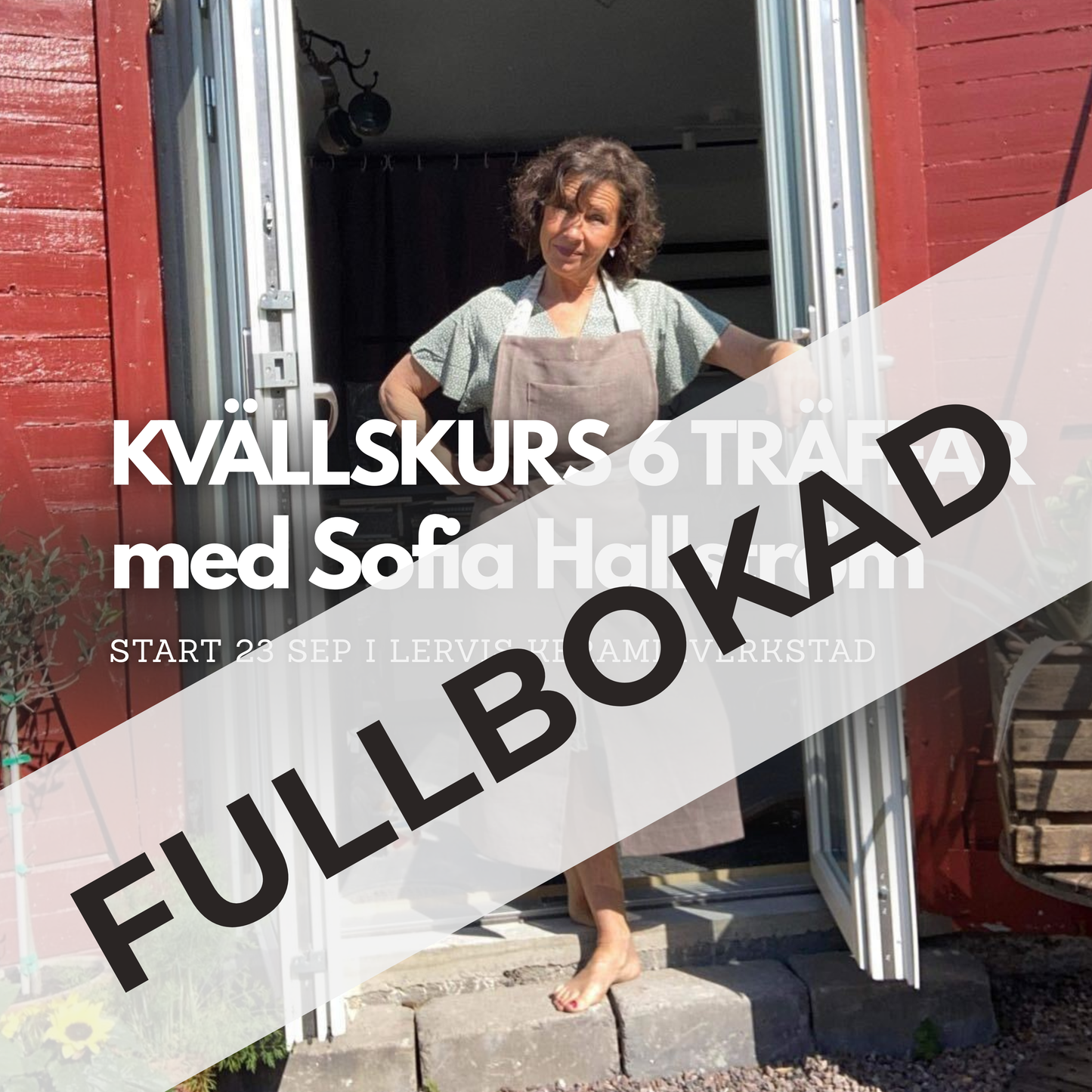 Kvällskurs 6 träffar med Sofia Hallström, start 23 september
