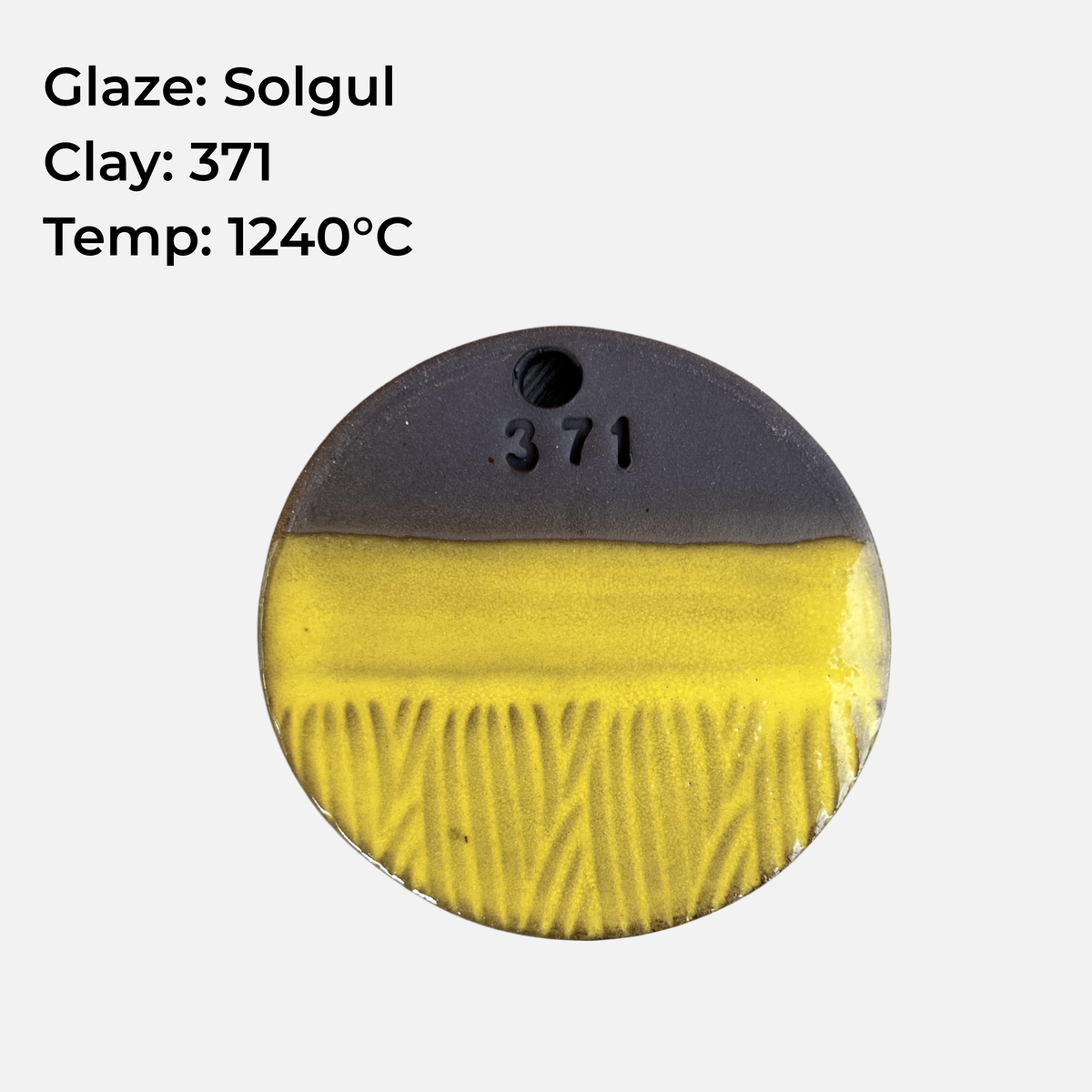 Sunny yellow powder glaze, glossy yellow