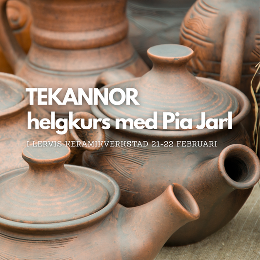 Tekannor, Helgkurs med Pia Jarl 21-22 februari