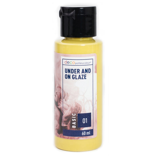 Gul - Under and On glaze, Basic 01 – flaska 60 ml
