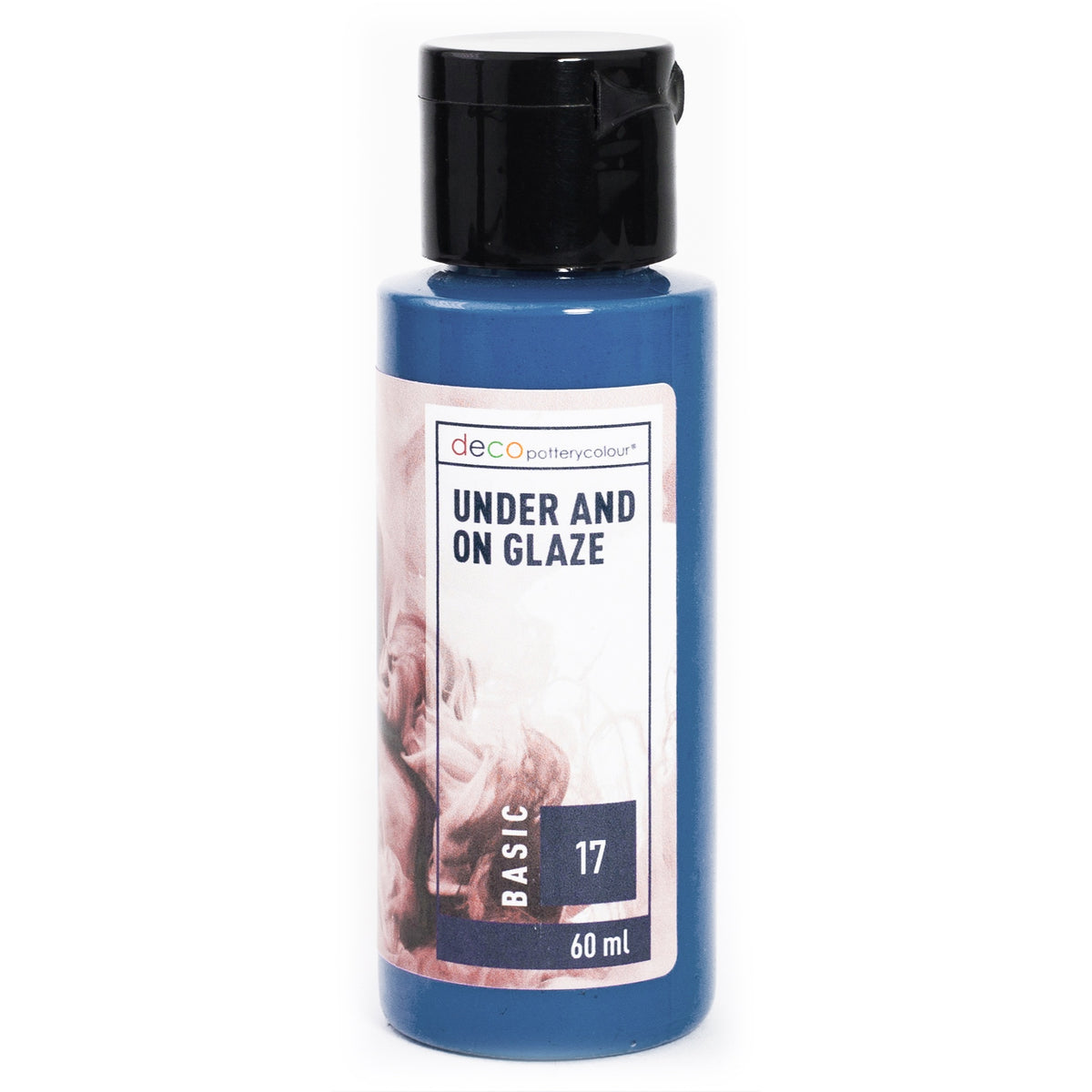 Blå - Under and On glaze, Basic 17 – flaska 60 ml