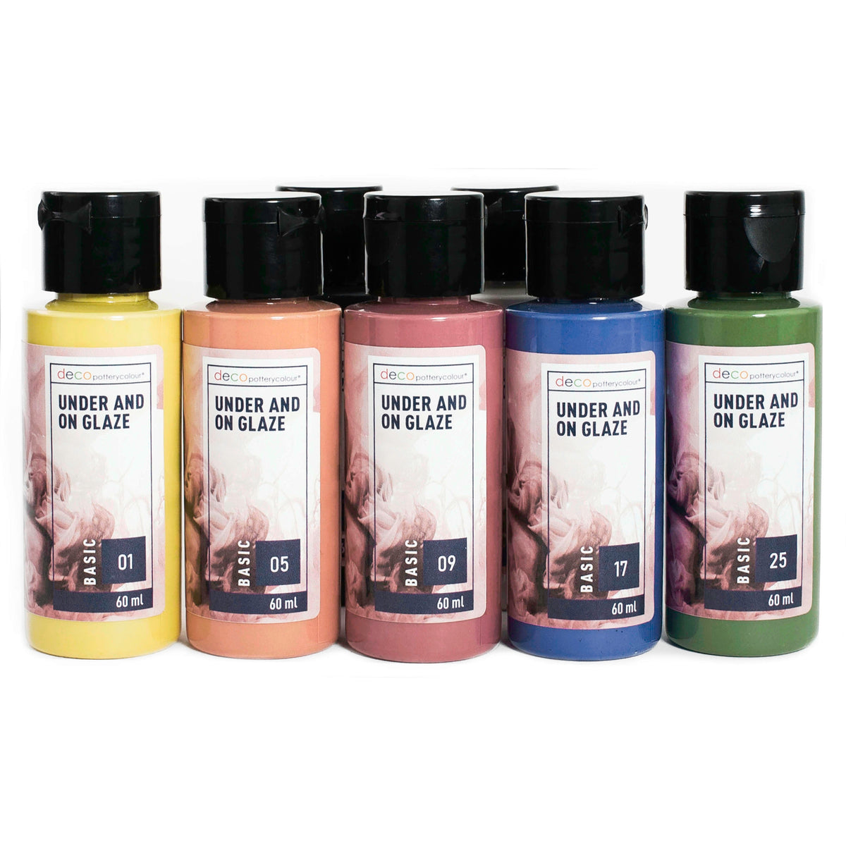 Under and On glaze – Basic-serien