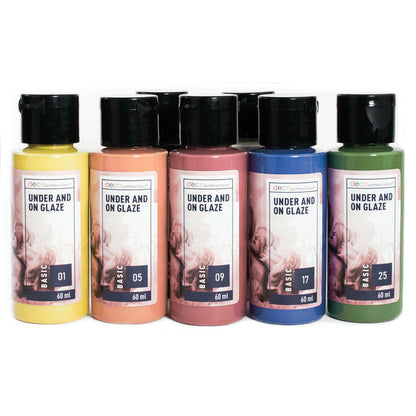Under and On glaze – Basic-serien